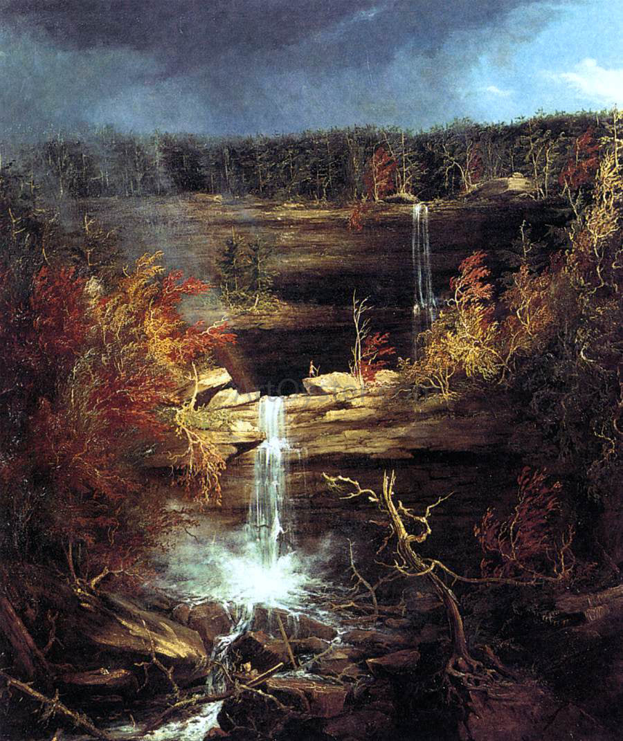  Thomas Cole Falls of the Kaaterskill - Canvas Print