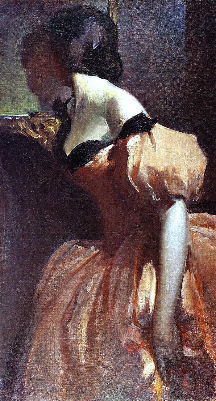  John White Alexander Fancy Dress - Canvas Print