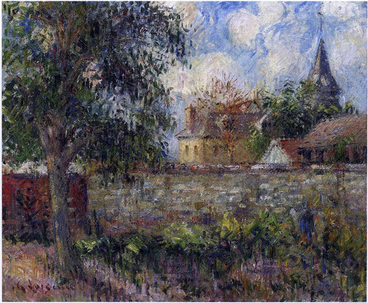  Gustave Loiseau Farm in Normandy - Canvas Print