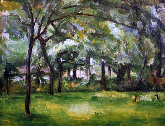  Paul Cezanne Farm in Normandy, Summer (also known as Hattenville) - Canvas Print