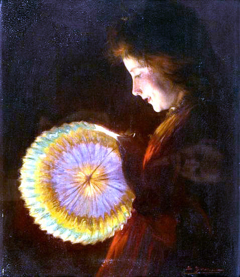  Luis Graner Farolillo - Canvas Print