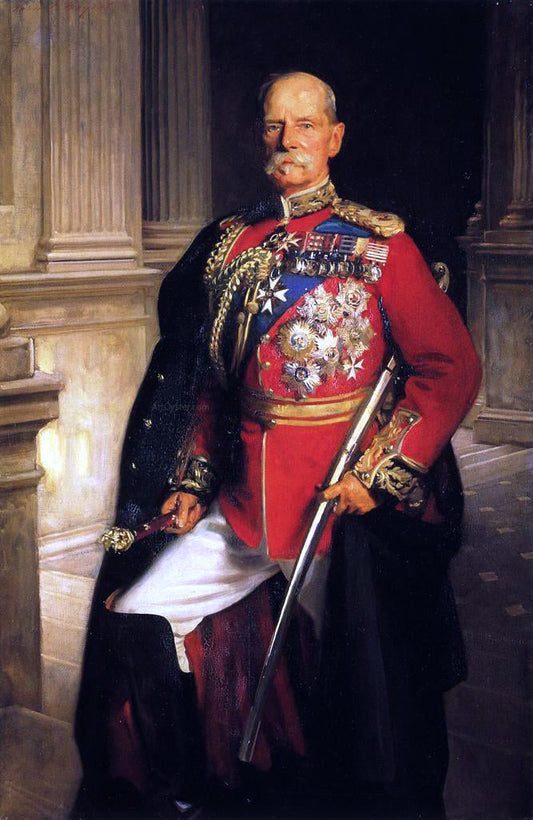  John Singer Sargent Field Marshal Earl Roberts, K.G., V. C. - Canvas Print