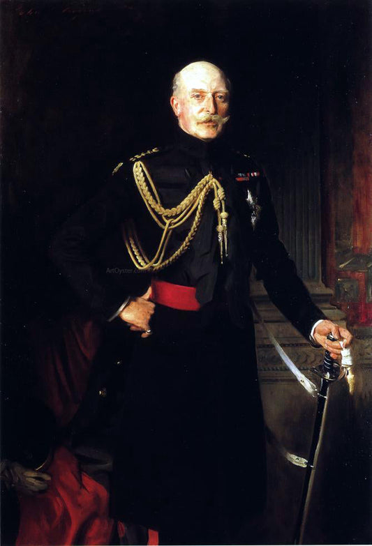 John Singer Sargent Field Marshall H.R.H. the Duke of Connaught and Strathearn - Canvas Print