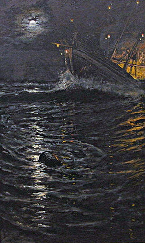  Antonio Munoz Degrain Fire On Board - Canvas Print