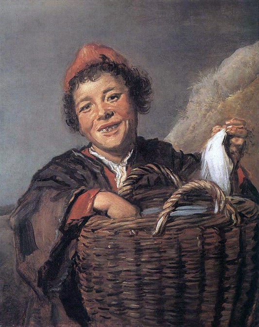  Frans Hals Fisher Boy - Canvas Print
