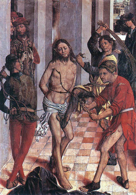  Fernando Gallego Flagellation - Canvas Print