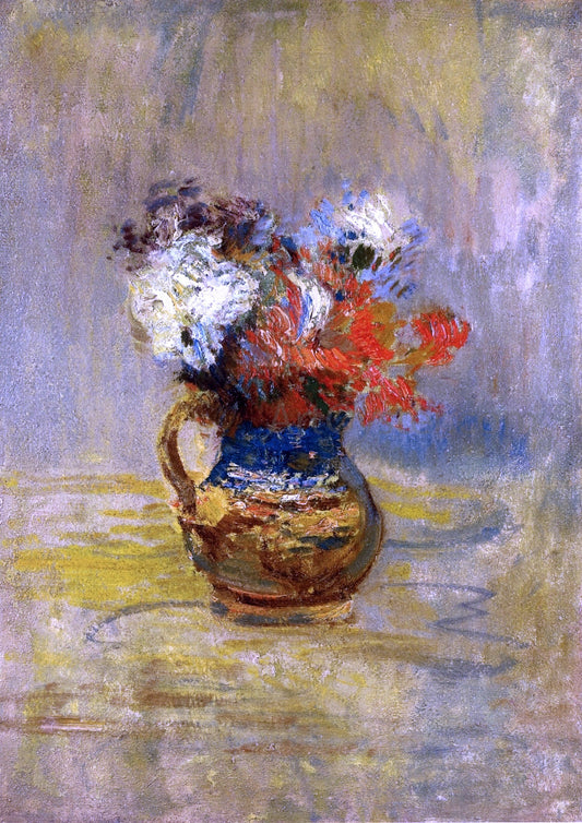  John Twachtman Flower Still Life - Canvas Print