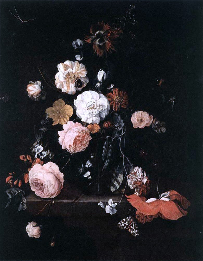  Cornelis De Heem Flower Still-Life - Canvas Print