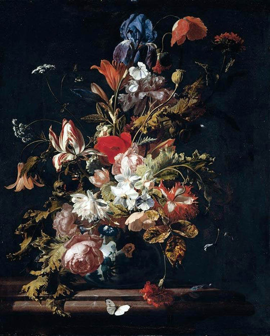  Simon Pietersz Verelst Flower Still-Life - Canvas Print