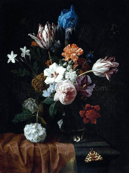  Nicolaes Van Veerendael Flower Still-Life - Canvas Print