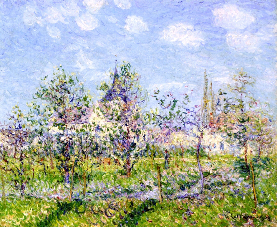  Gustave Loiseau Flowering Orchard, Spring - Canvas Print