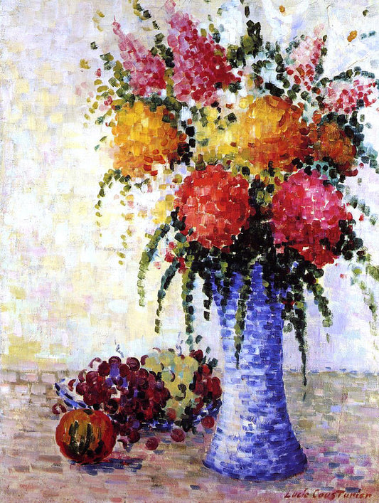  Lucie Cousturier Flowers and Fruit - Canvas Print