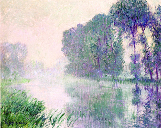  Gustave Loiseau Fog, Morning Effect - Canvas Print