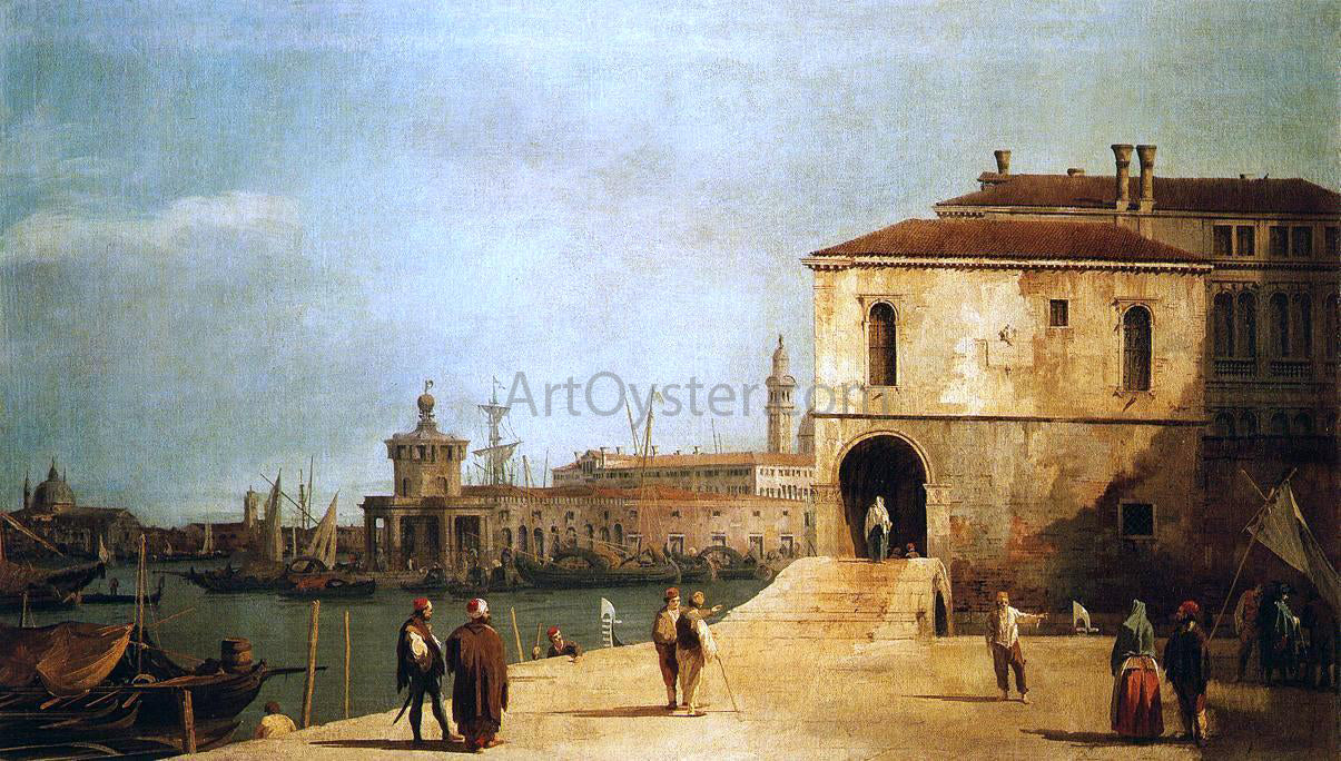  Canaletto Fonteghetto della Farina - Canvas Print