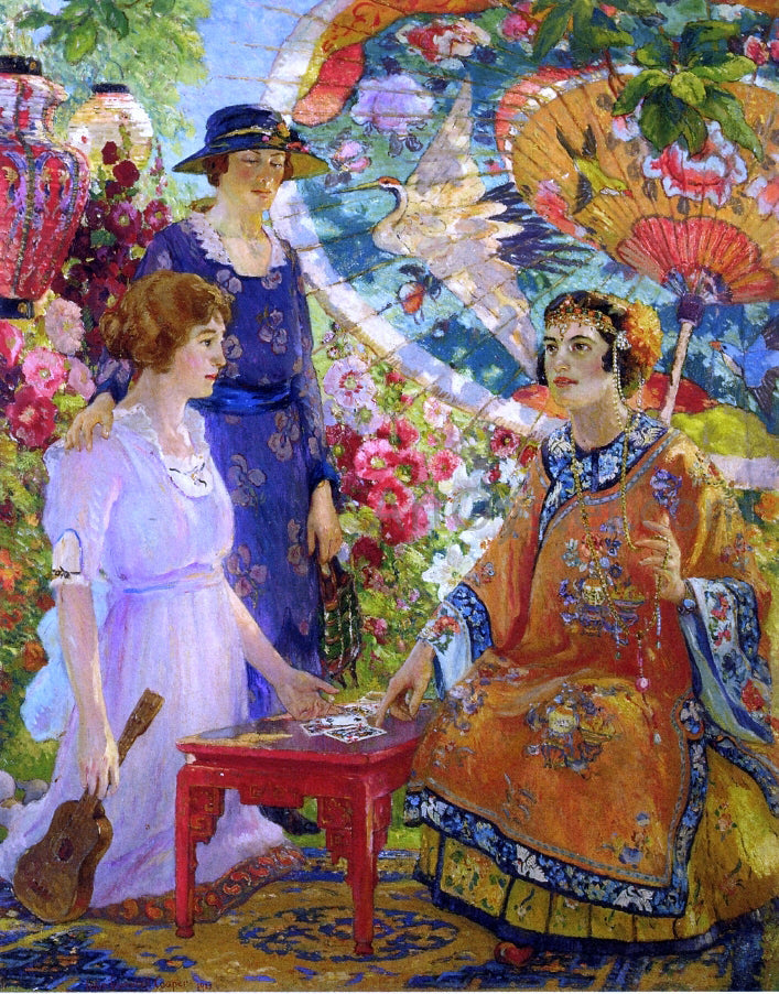  Colin Campbell Cooper A Fortune Teller - Canvas Print