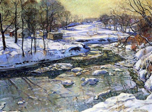  George Gardner Symons Four Mile Creek - Canvas Print