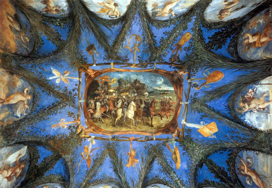  Dosso Dossi Francesco Maria della Rovere Leading His Troups - Canvas Print