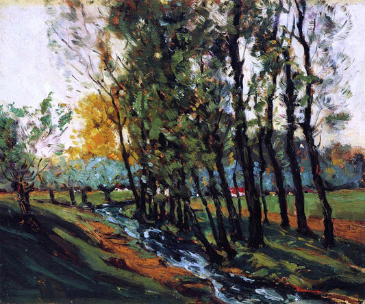  William A Harper French Landscape - Canvas Print