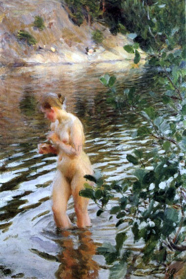  Anders Zorn Frileuse - Canvas Print