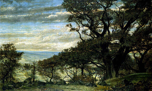 Archibald Stuart Wortley From Wharncliffe Crags Looking Towards The Derbyshire Moors - Canvas Print
