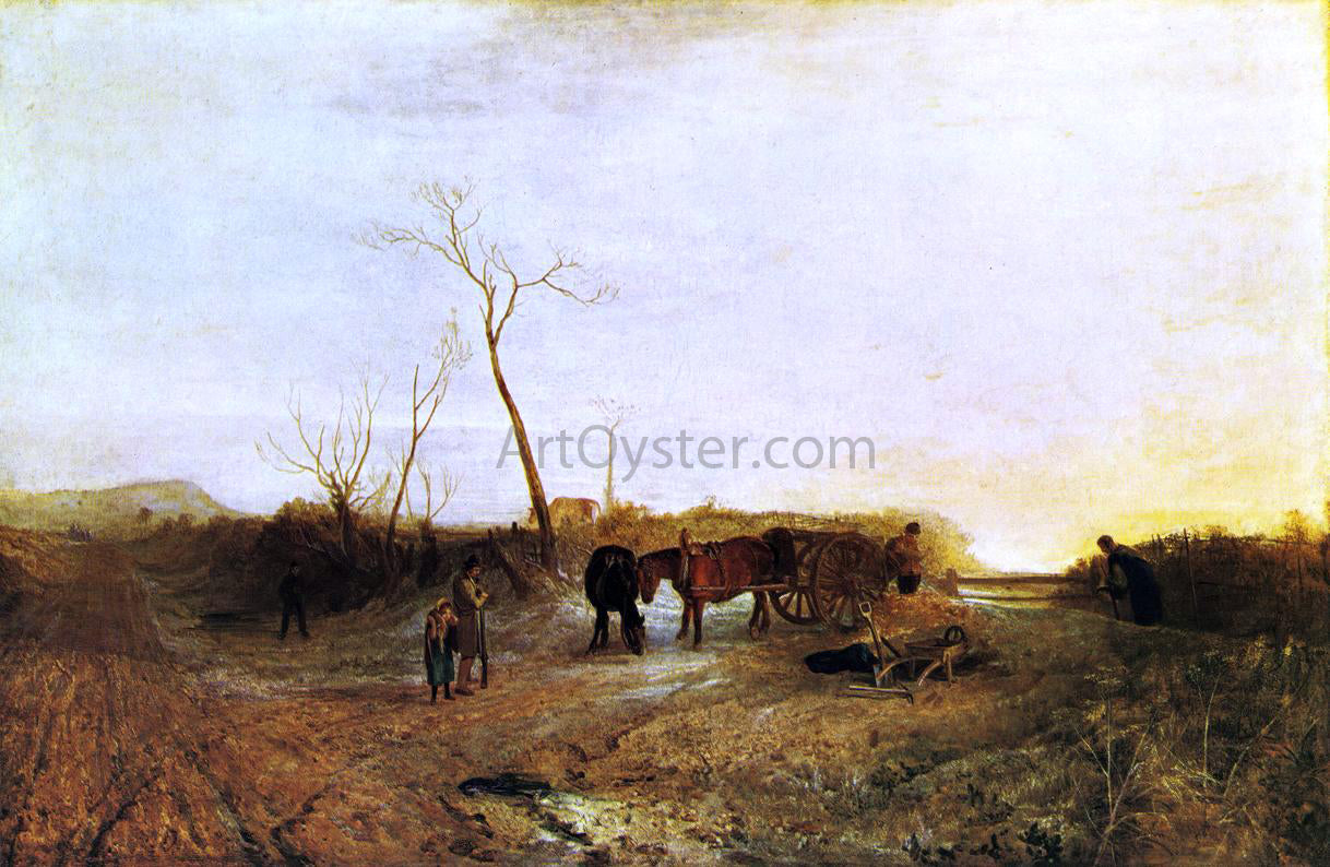  Joseph William Turner Frosty Morning - Canvas Print