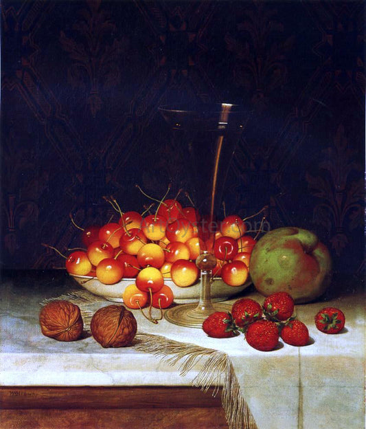  William Mason Brown Fruit and Wine - Canvas Print