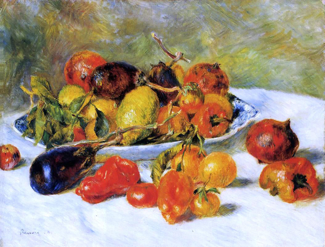  Pierre Auguste Renoir Fruits of the Midi - Canvas Print