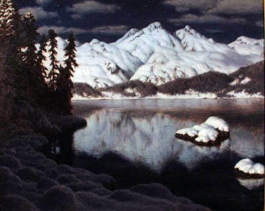  Ivan Fedorovich Choultse Gamme Lunaire - Canvas Print