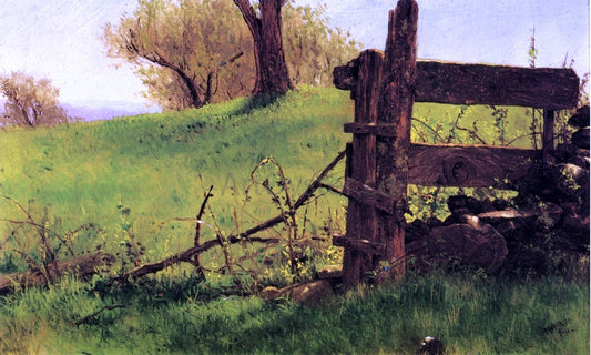  Walter Launt Palmer Gate to the Apple Orchard at Olana - Canvas Print