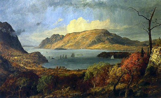  Jasper Francis Cropsey Gates of the Hudson - Canvas Print