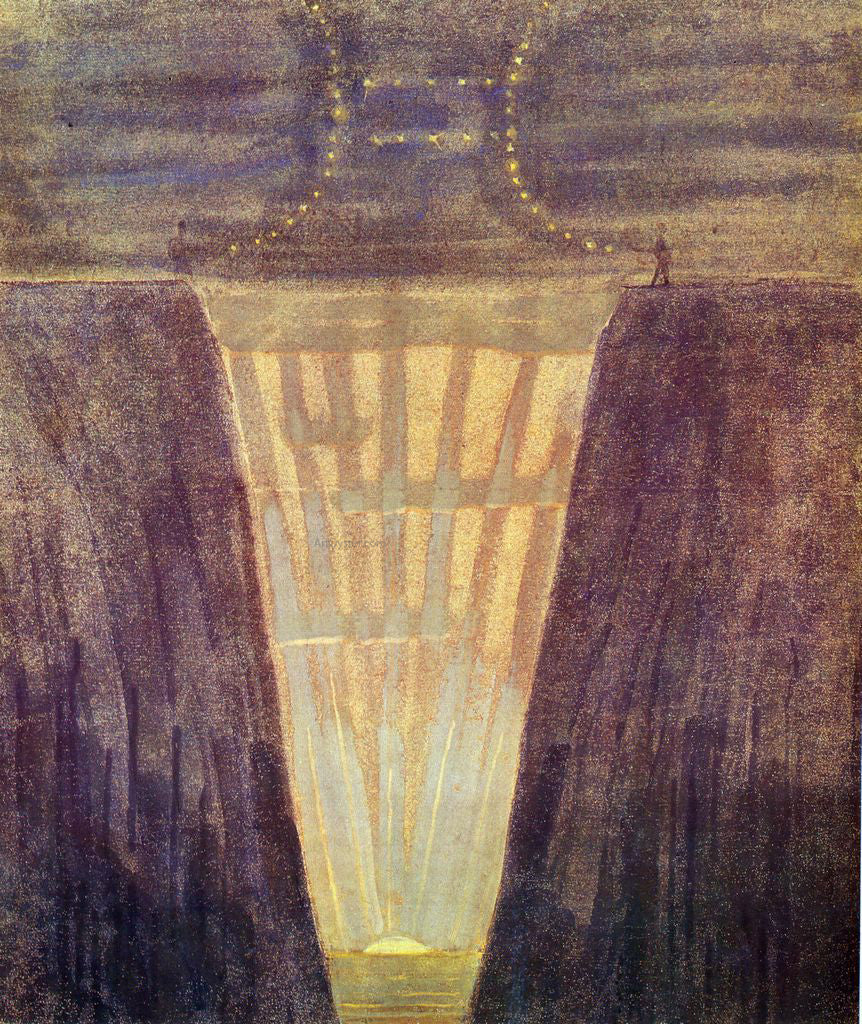  Mikalojus Ciurlionis Gemini - Canvas Print