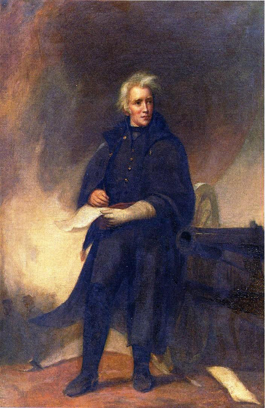  Thomas Sully General Jackson After the Battle of New Orleans - Canvas Print