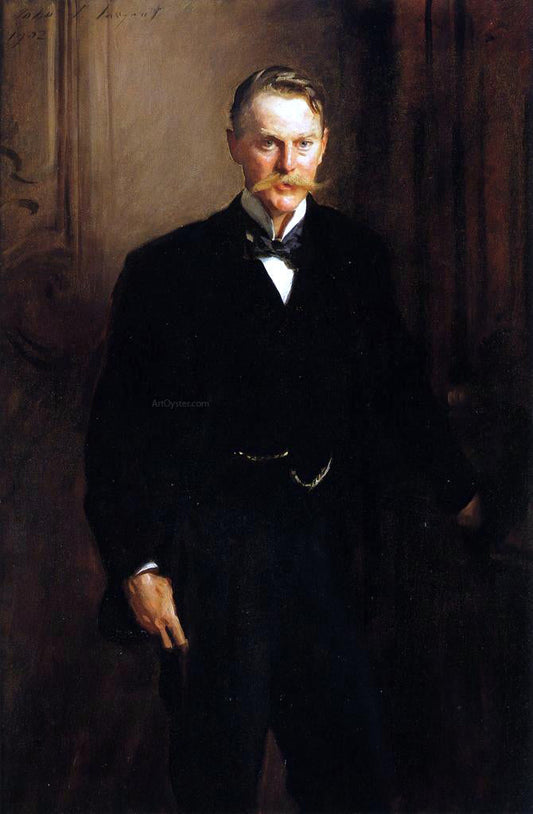  John Singer Sargent George Frederick Mc Corquodale - Canvas Print