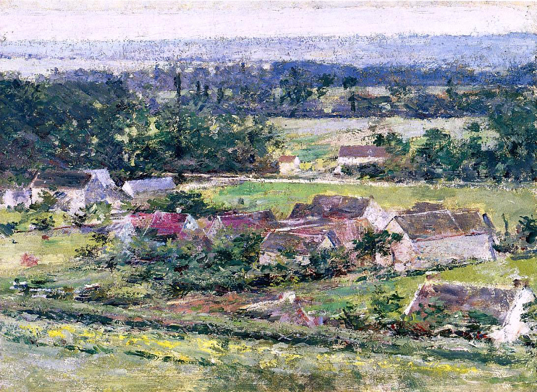  Theodore Robinson Giverny - Canvas Print