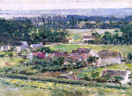  Theodore Robinson Giverny - Canvas Print