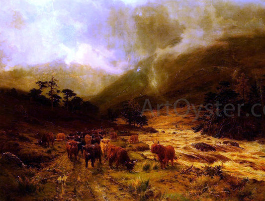  Louis Bosworth Hurt Glen Dochart, Perthshire - Canvas Print