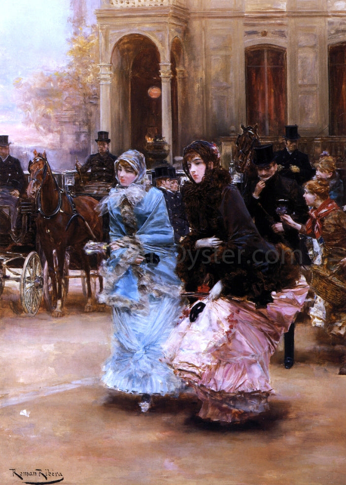  Roman Ribera Cirera Going to the Ball - Canvas Print