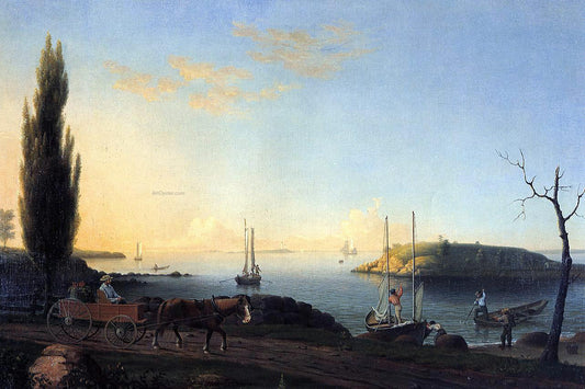  Fitz Hugh Lane Good Harbor Beach, Cape Ann - Canvas Print