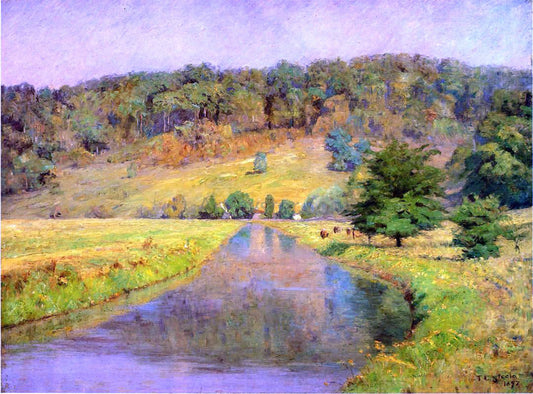  Theodore Clement Steele Gordon Hill - Canvas Print