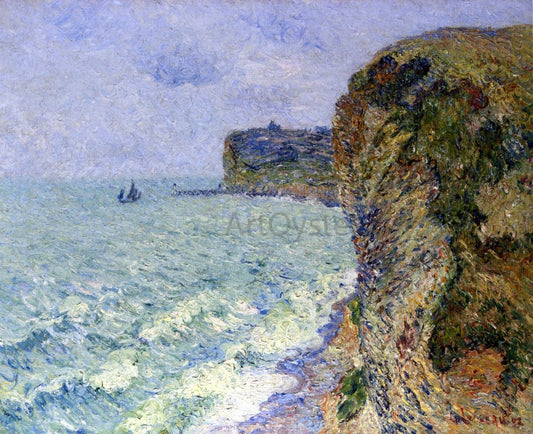  Gustave Loiseau Grainville Cliff near Fecamp - Canvas Print