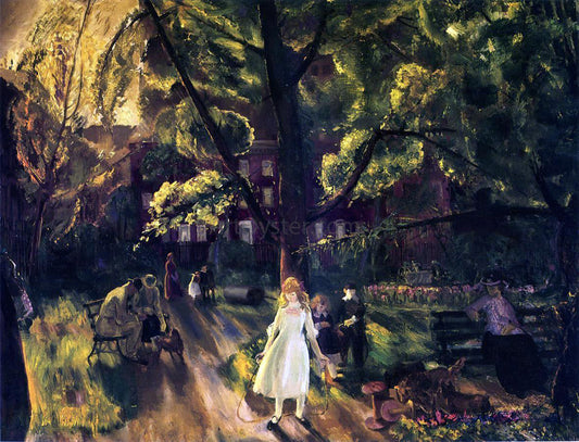  George Wesley Bellows Gramercy Park - Canvas Print