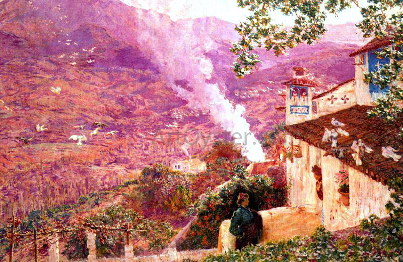  Antonio Munoz Degrain Granada - Canvas Print