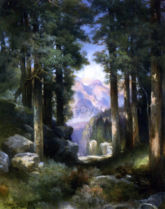  Thomas Moran Grand Canyon of the Colorado - Canvas Print