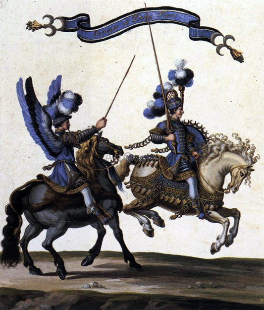  The Younger Israel Silvestre Grand Cavalcade Given in Paris in 1662 - Canvas Print