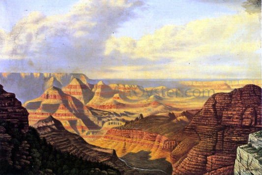  Levi Wells Prentice Grand View, Grand Canyon National Park, Arizona - Canvas Print