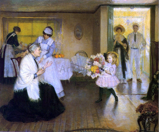  Phillip Leslie Hale Grandmother's Birthday - Canvas Print