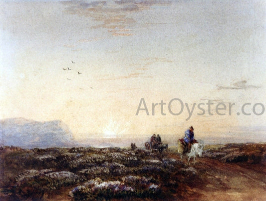  David Cox Great Orme Head from the Mouth of the Conwy, North Wales - Canvas Print