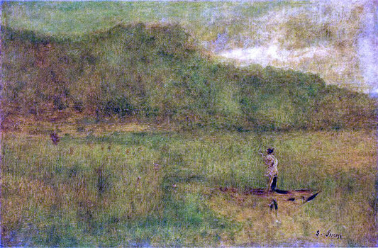  George Inness Green Marshes - Canvas Print
