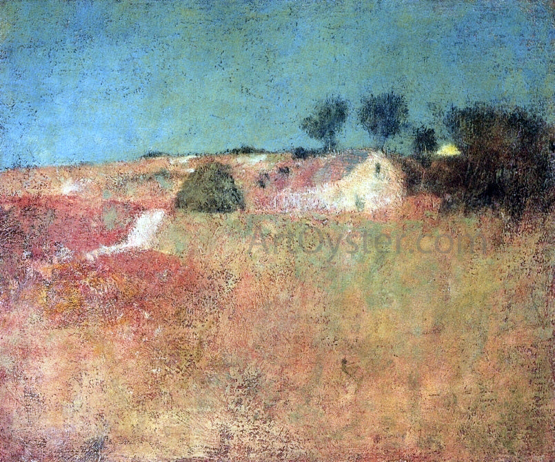  Charles Webster Hawthorne A Green Sky Landscape - Canvas Print