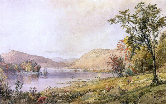  Jasper Francis Cropsey Greenwood Lake, New Jersey - Canvas Print